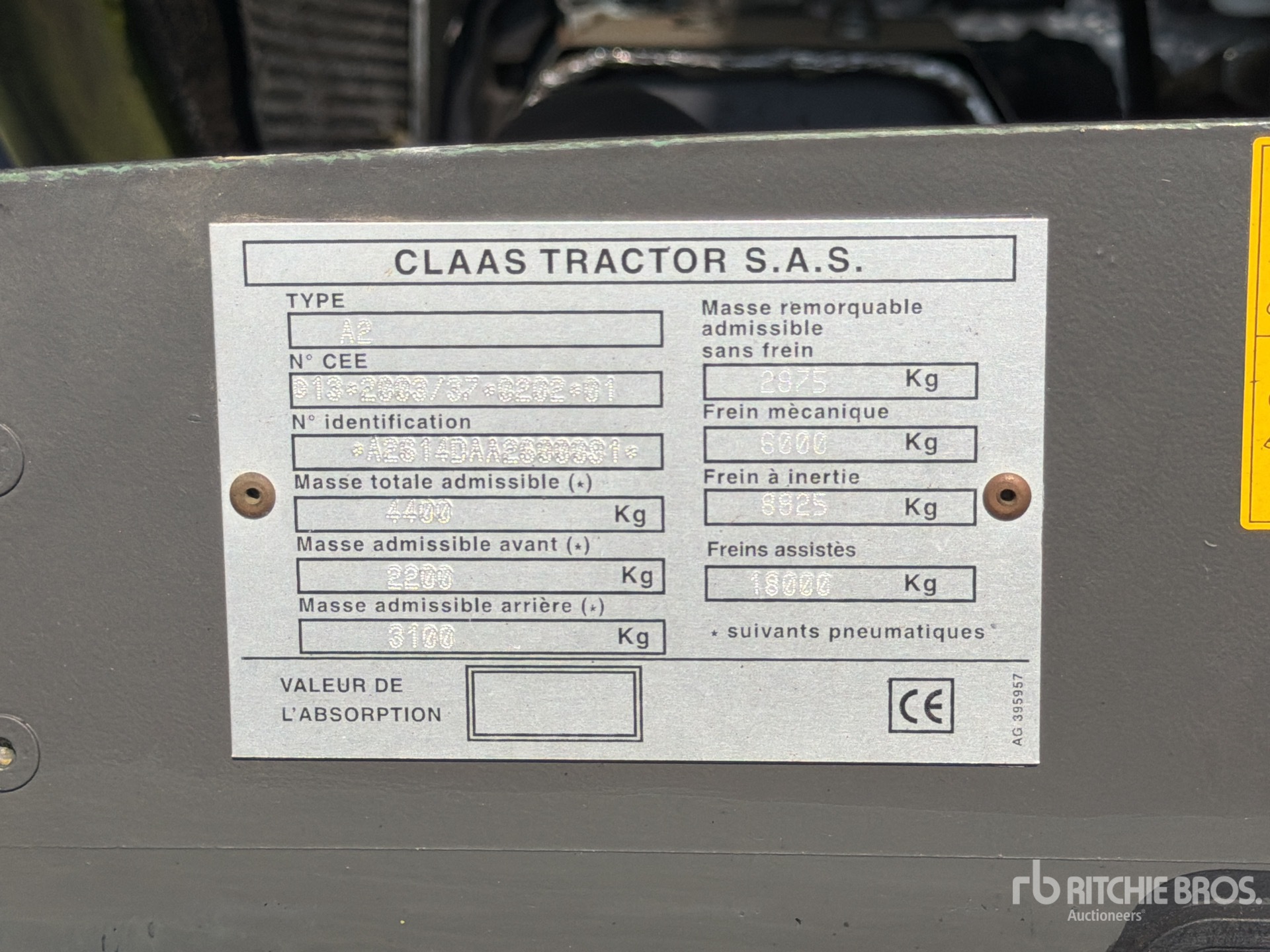 2011 Claas NEXOS 220VL