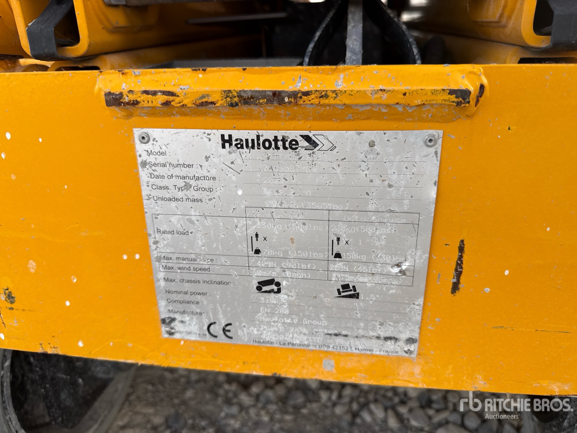 2022 Haulotte OPTIMUM 8