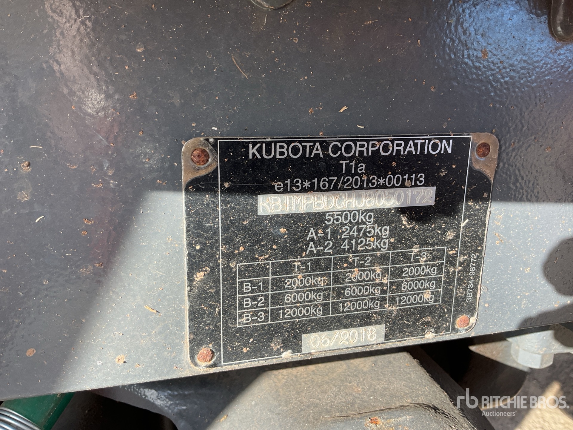 2018 Kubota M4062