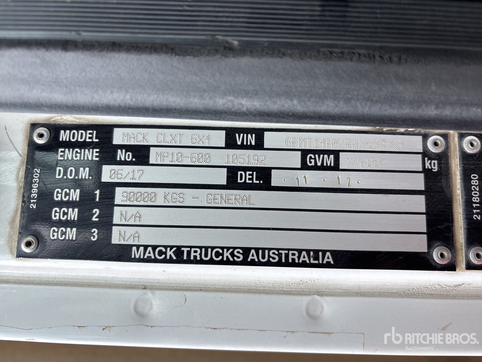 2017 Mack CLXT SUPERLINER