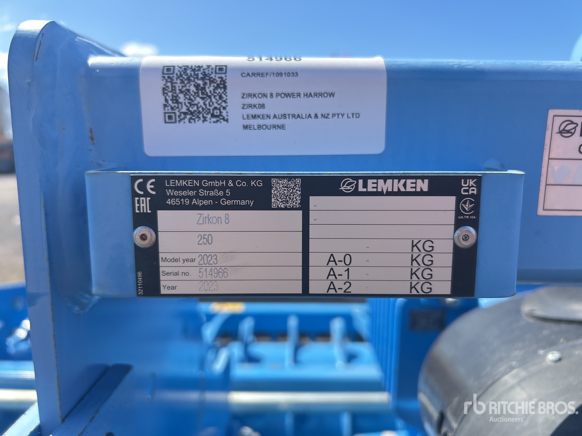 2023 Lemken ZIRKON 8