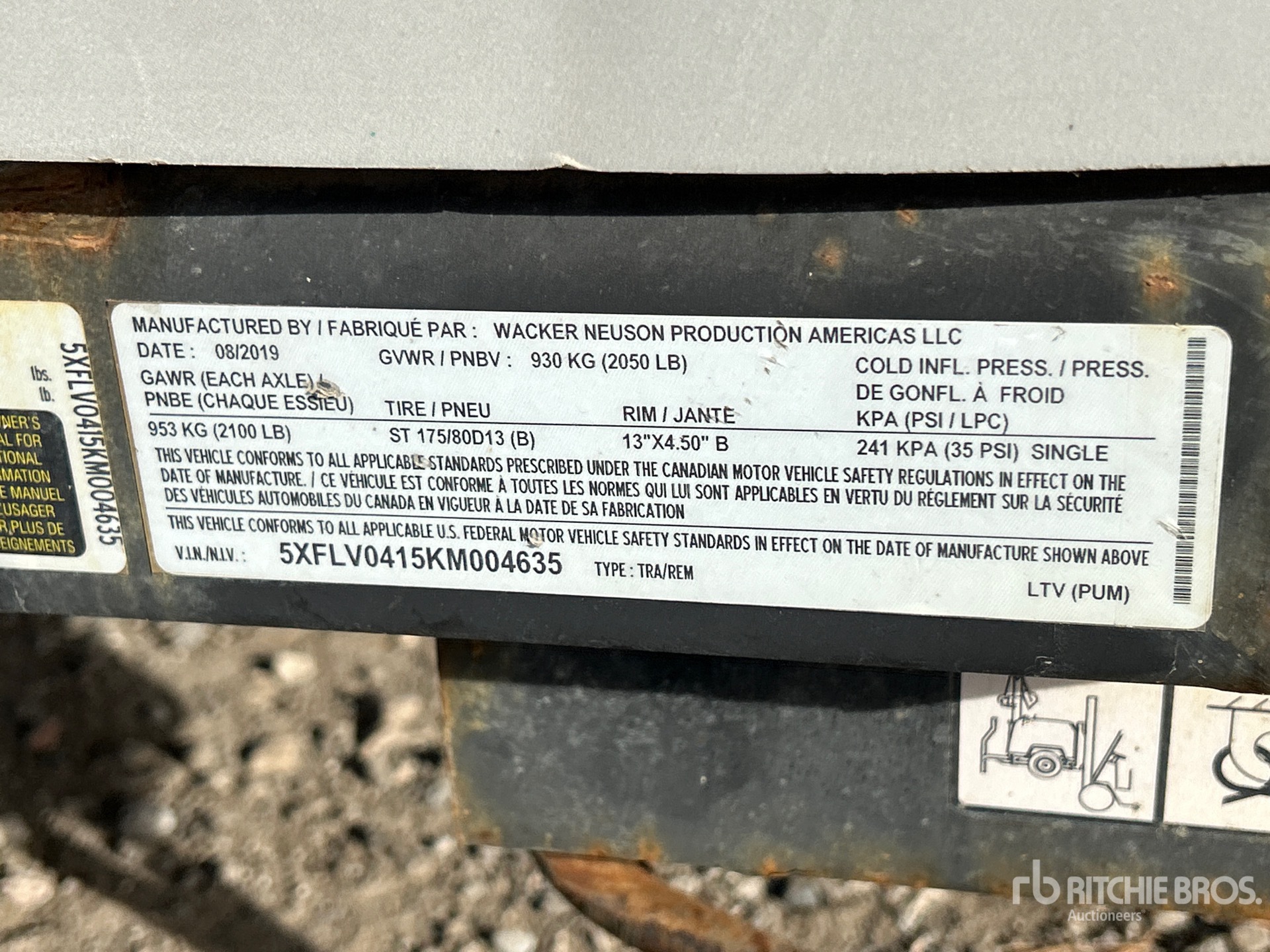 2019 Wacker Neuson LTV6