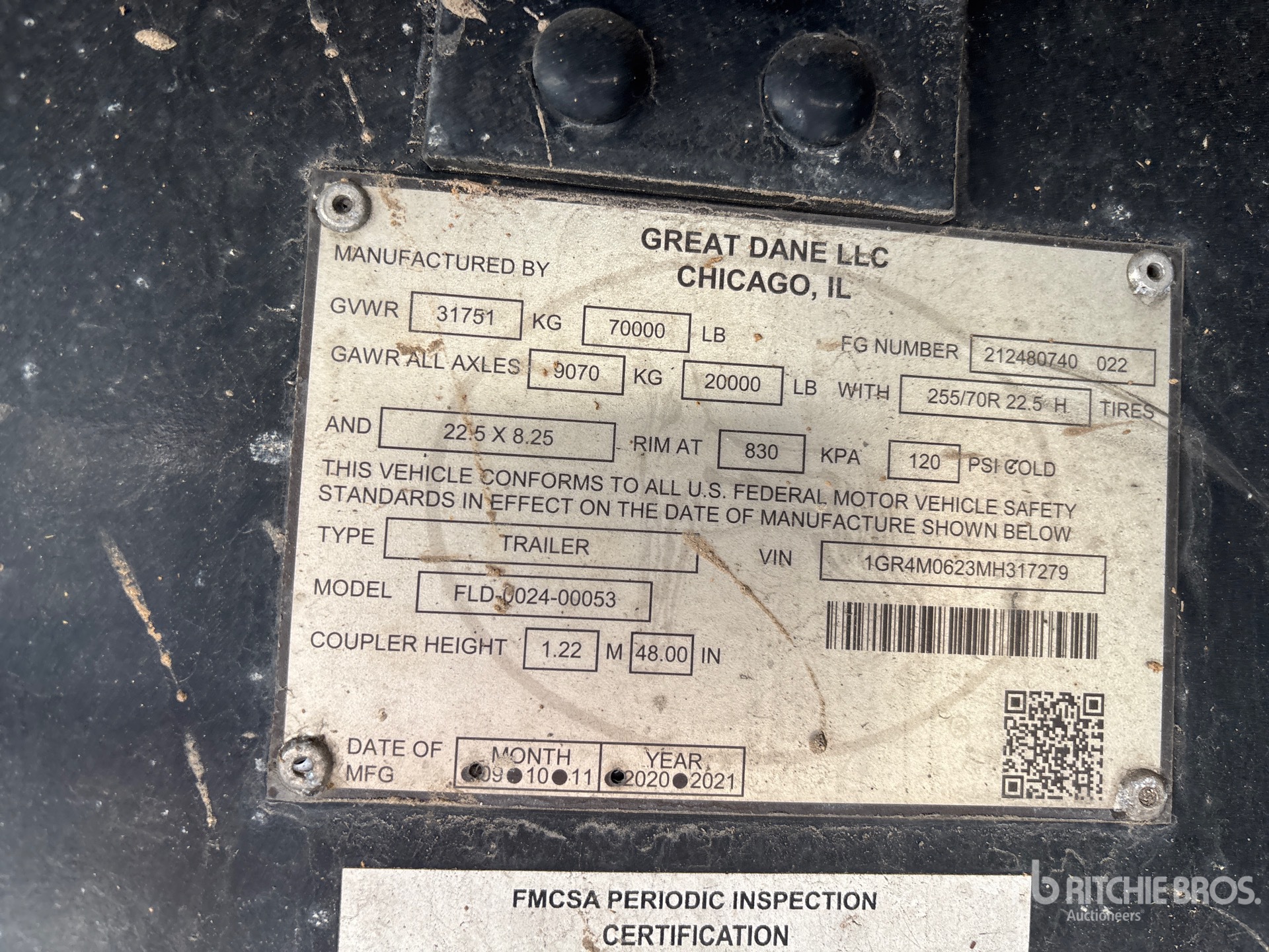 2021 Great Dane FLD-0024-00053