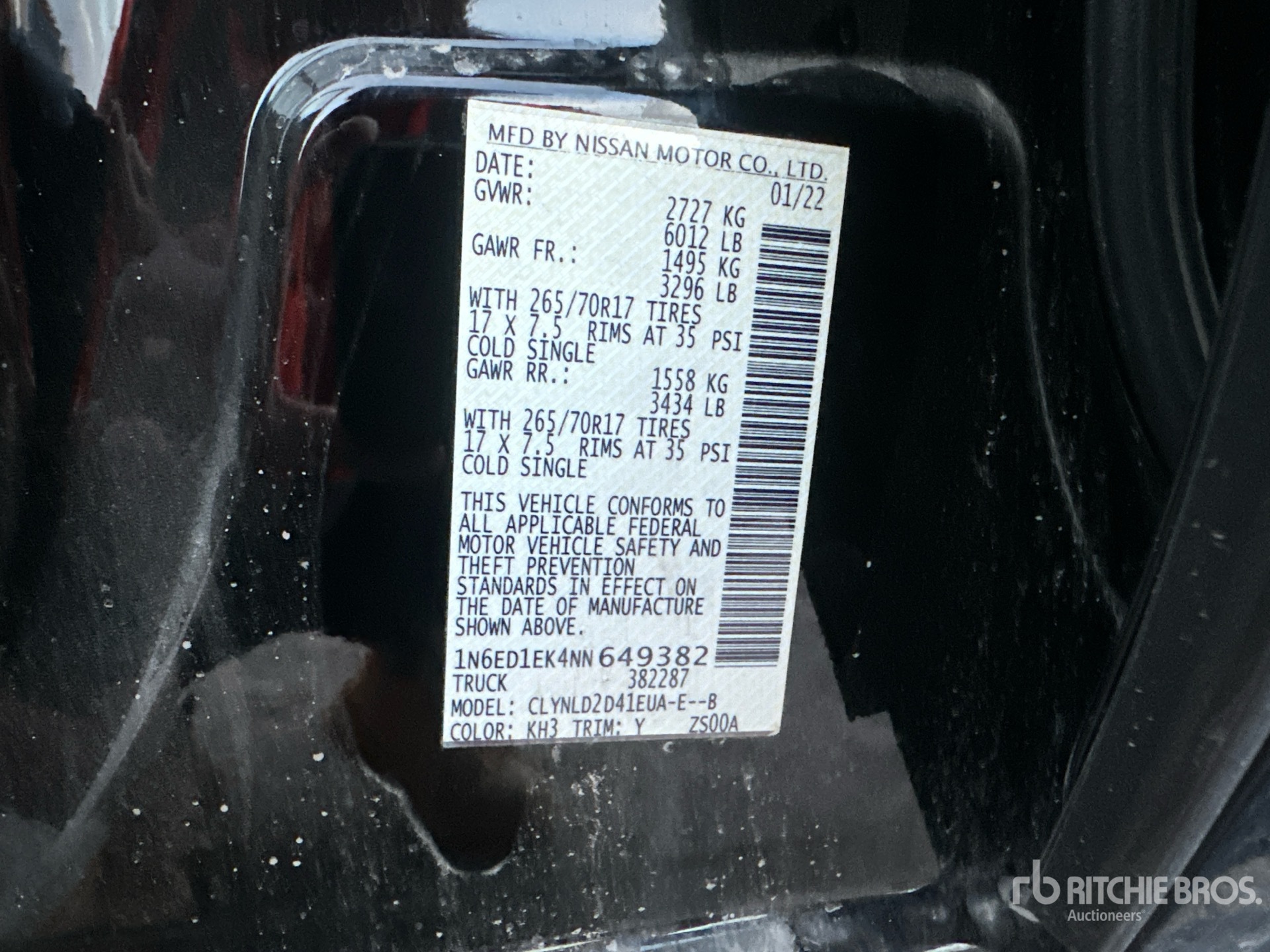 2022 Nissan FRONTIER XE