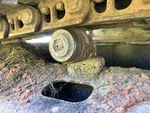 Undercarriage with Right Carrier Rollers