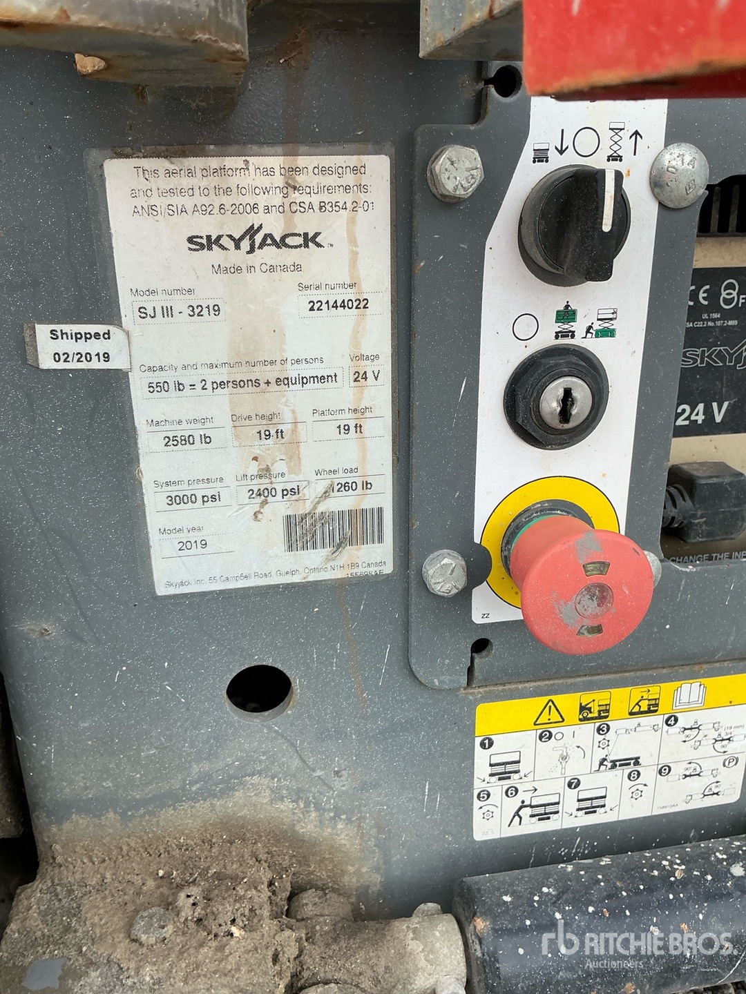 2019 Skyjack SJIII-3219