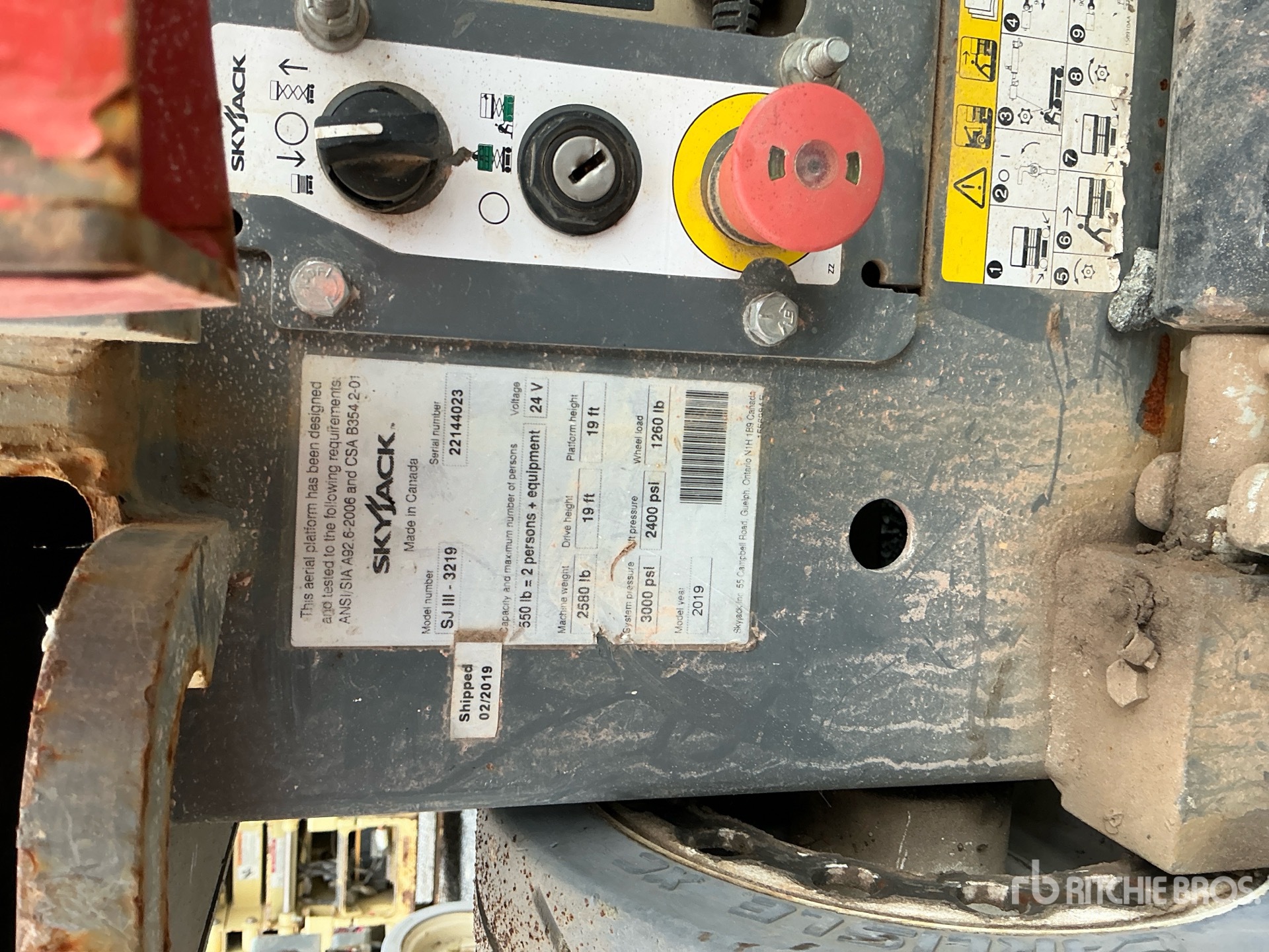 2019 Skyjack SJIII-3219