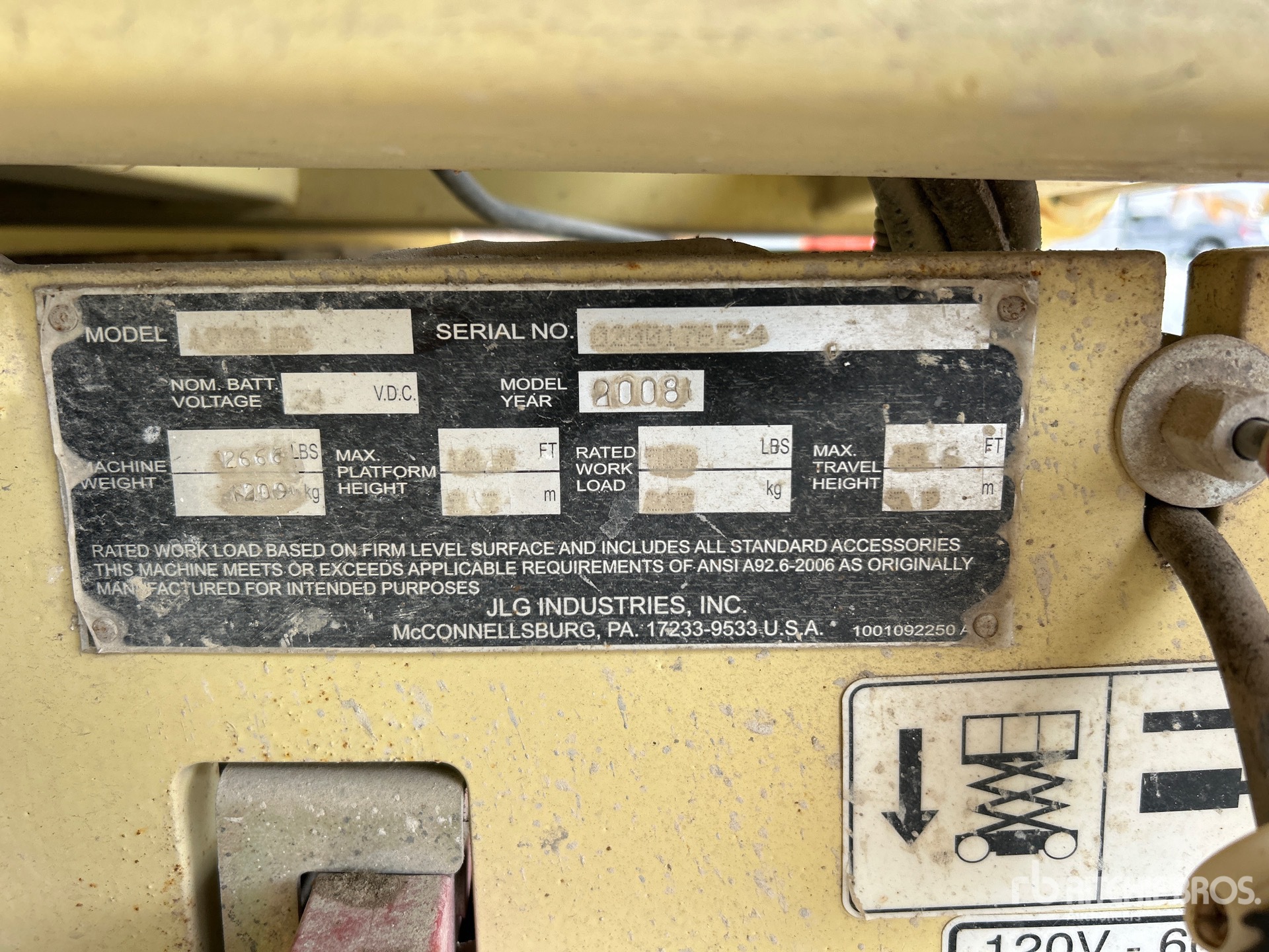 2008 JLG 1930 ES