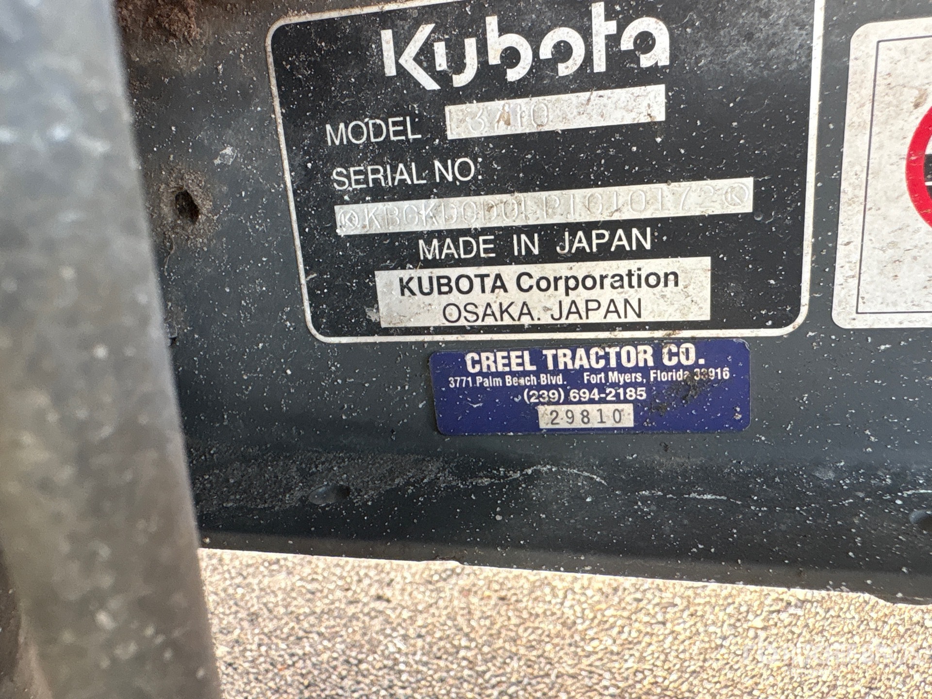2023 Kubota KUF3710