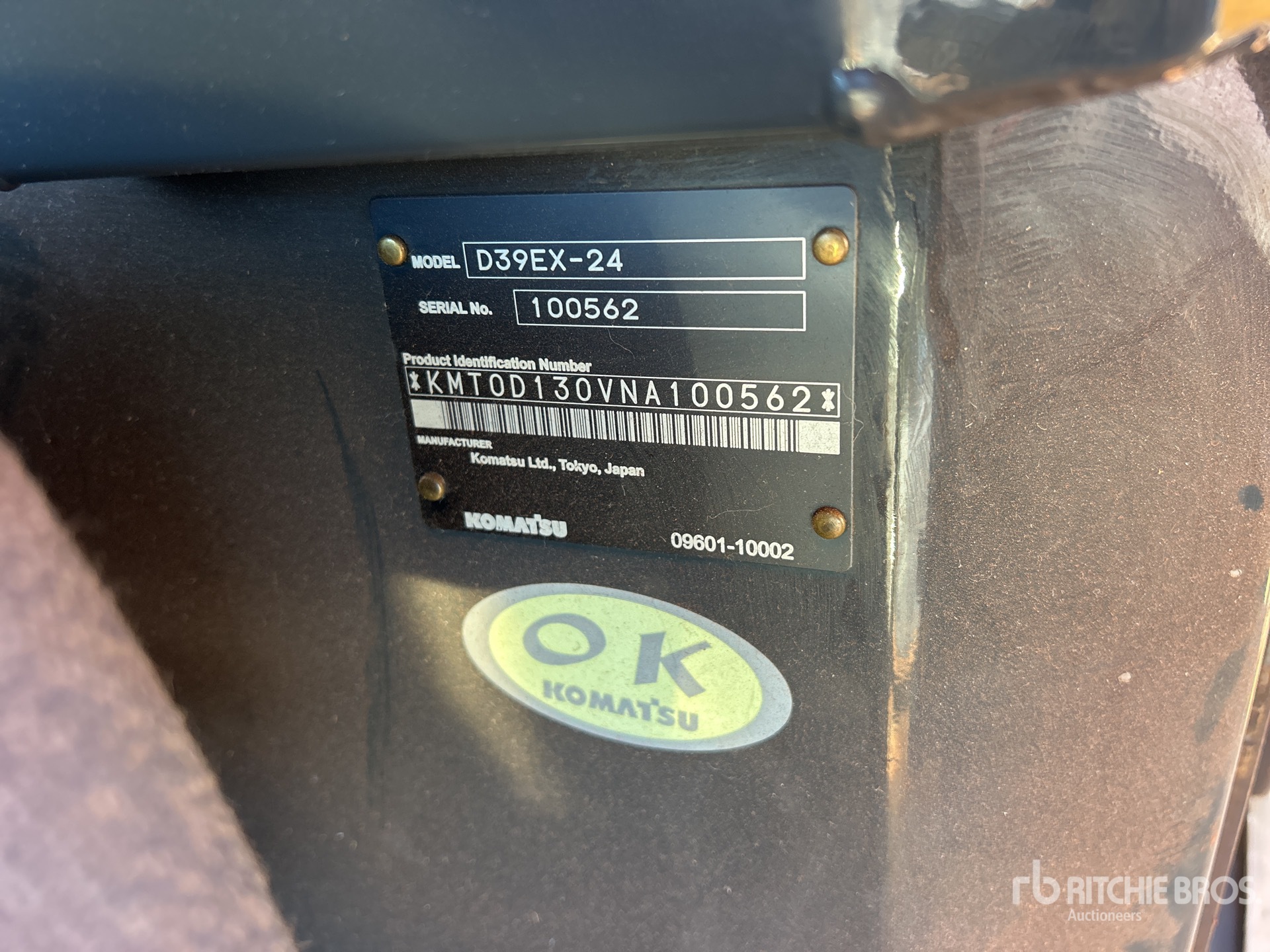 2022 Komatsu D39EX-24