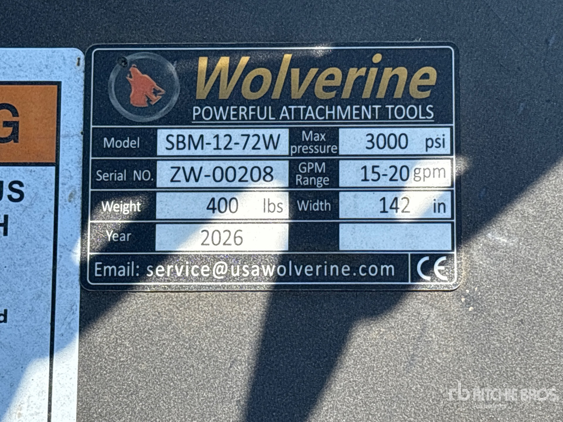 2026 Wolverine SBM-12-72W