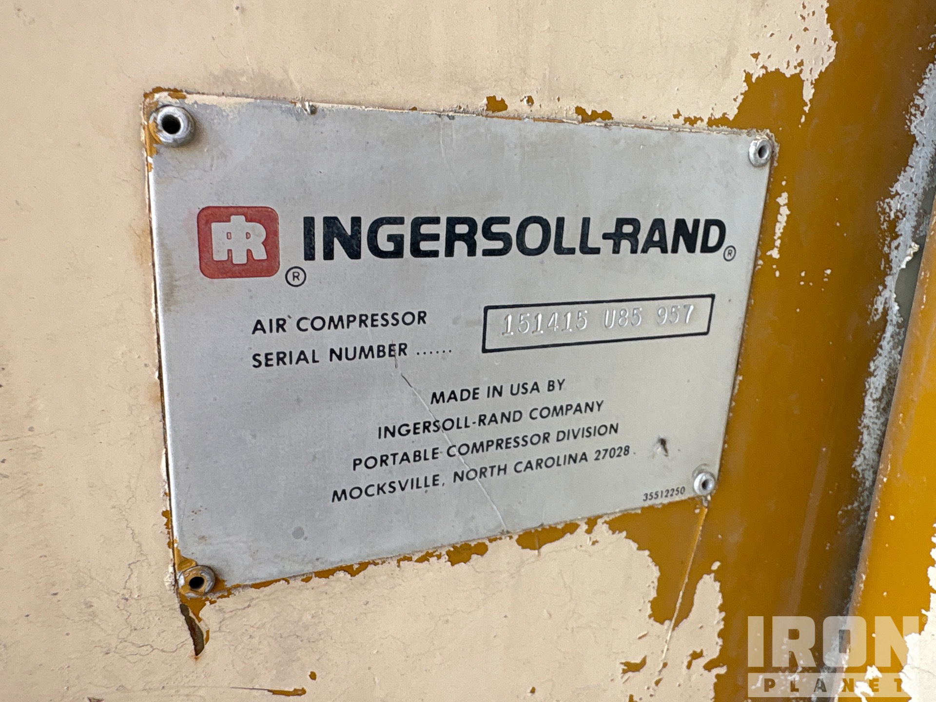 1986 Ingersoll Rand 185