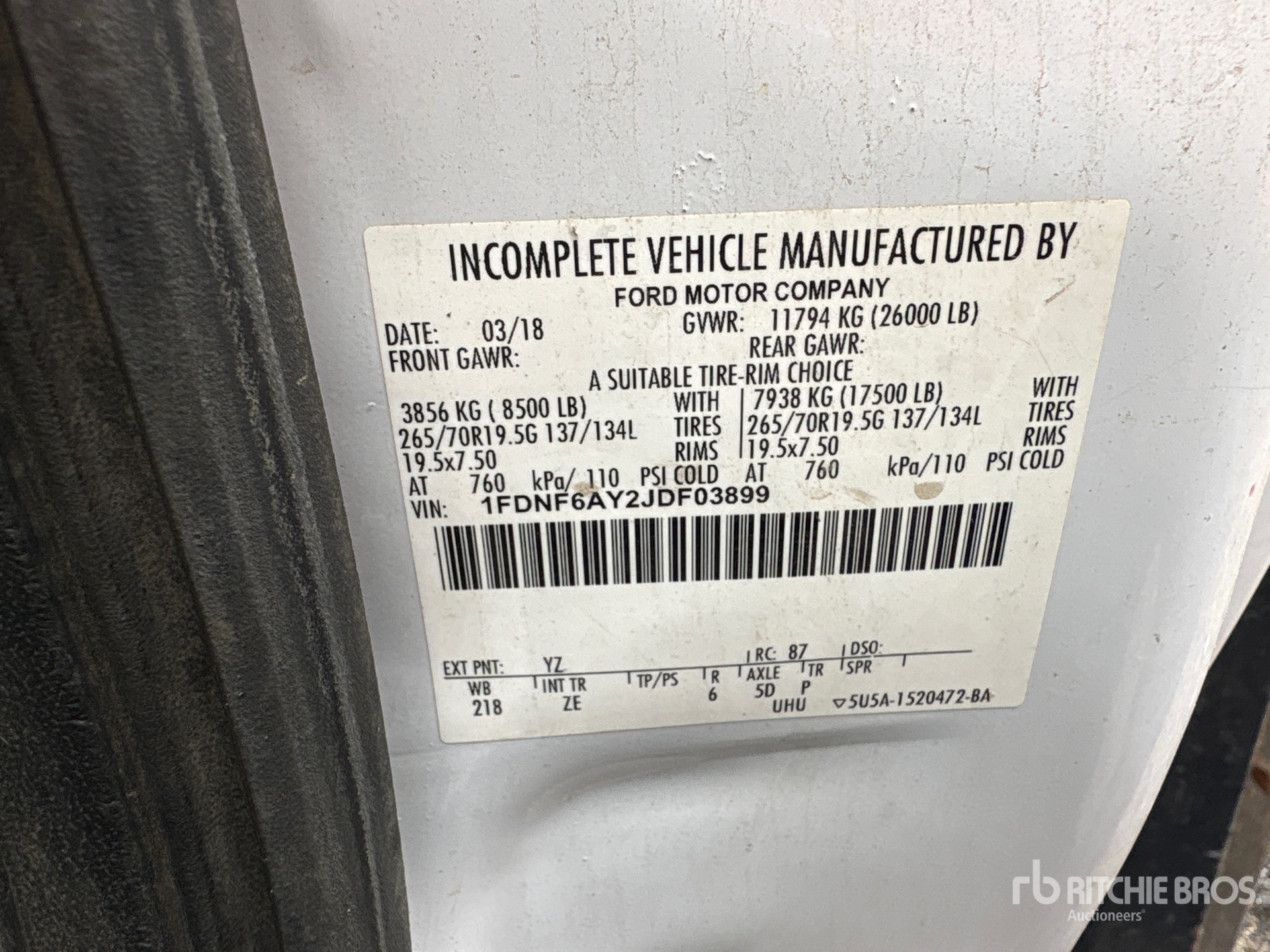 2018 Ford F-650