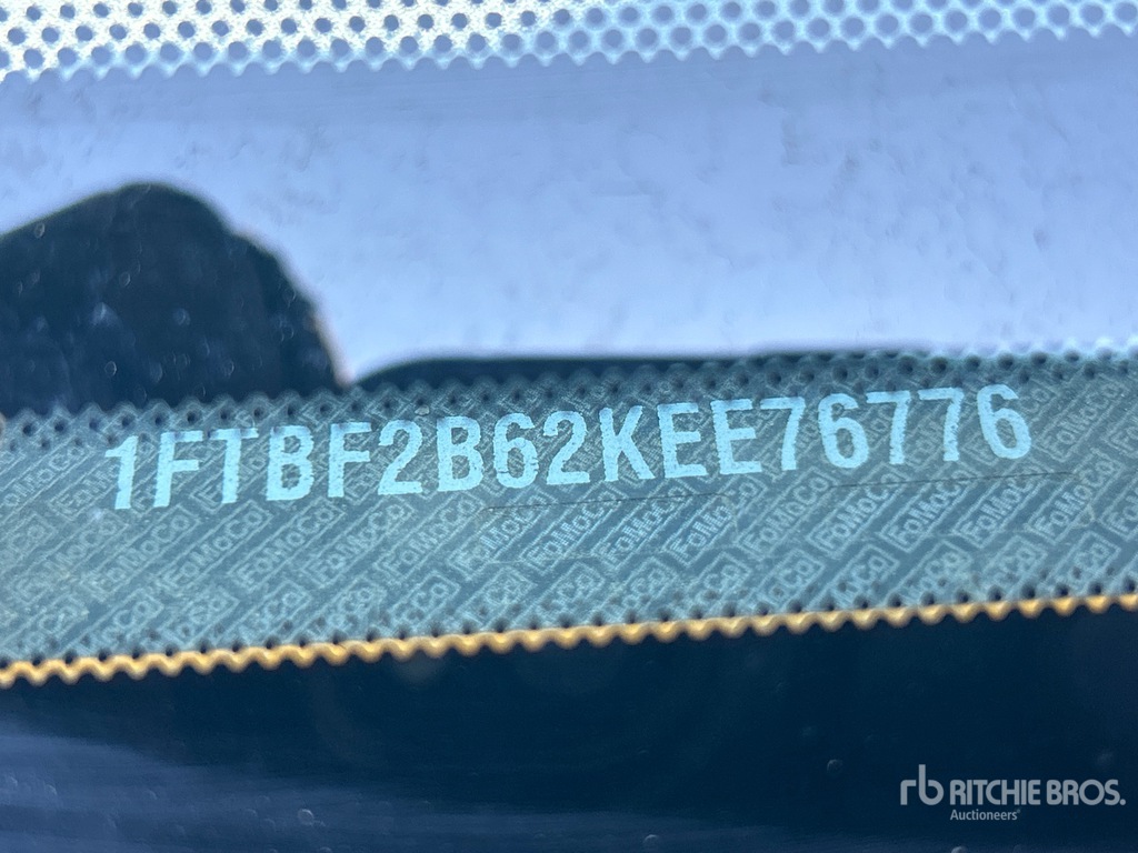 General Appearance with Frame Stamp Serial Number/VIN Photo