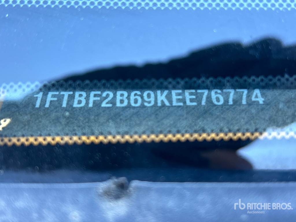 General Appearance with Frame Stamp Serial Number/VIN Photo