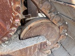 Undercarriage with Left Rear Idler