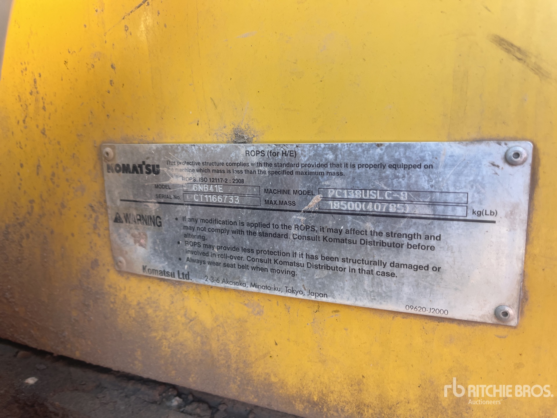 Komatsu PC138LC-10