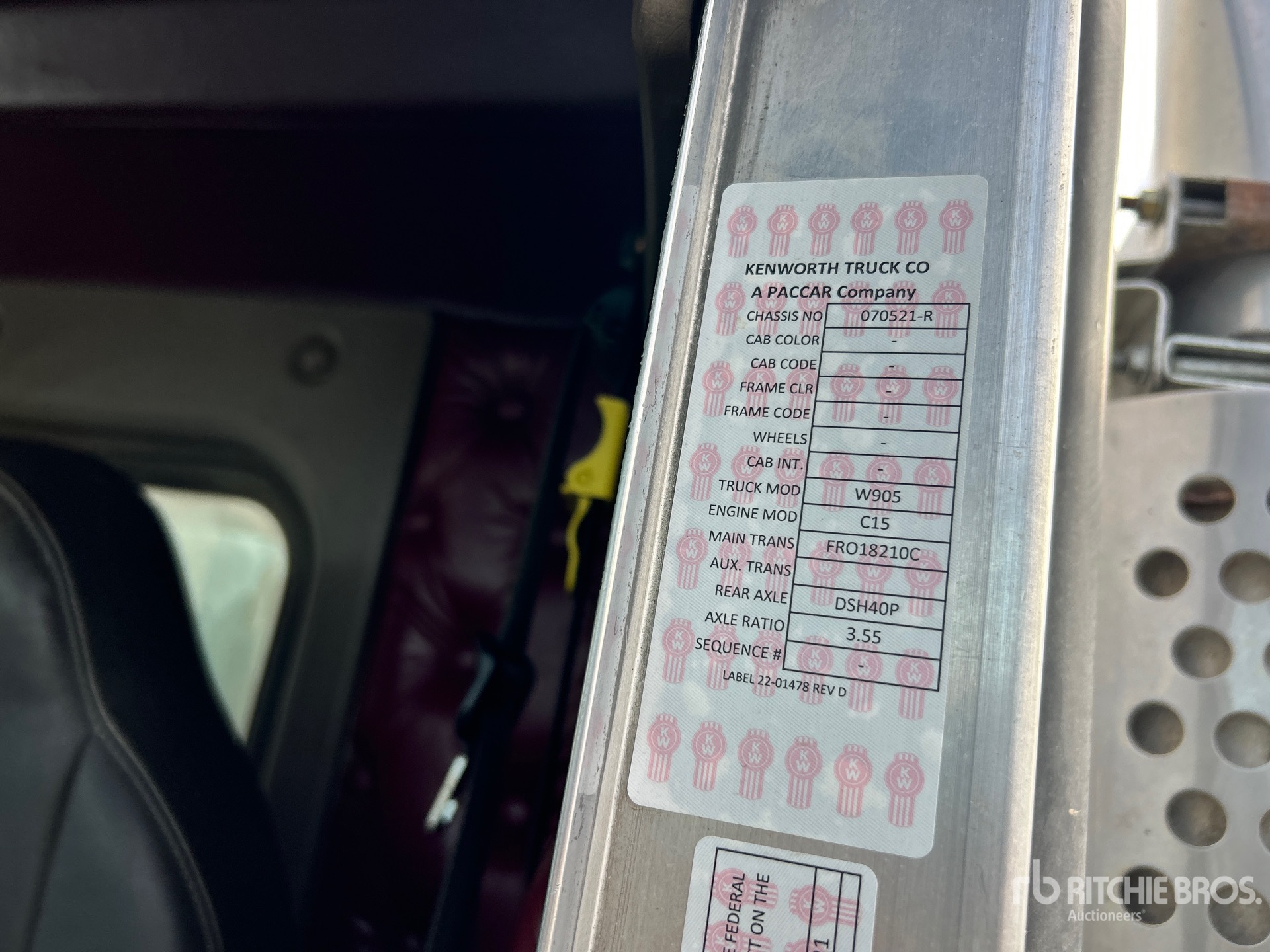 2005 Kenworth W900B