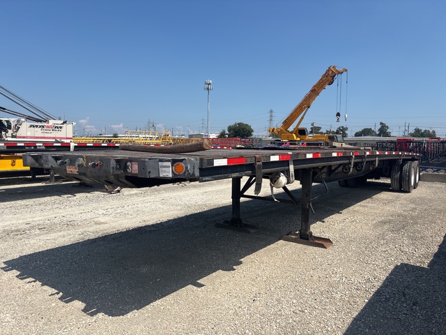 2008 Fontaine VFT-1-8045SLK 45 ft T/A Flatbed Trailer
