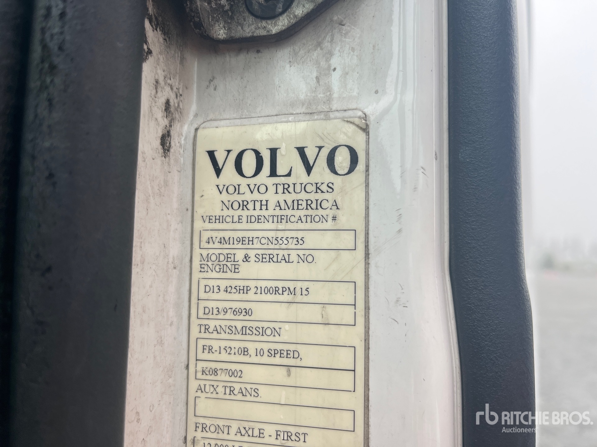 2012 Volvo VNM