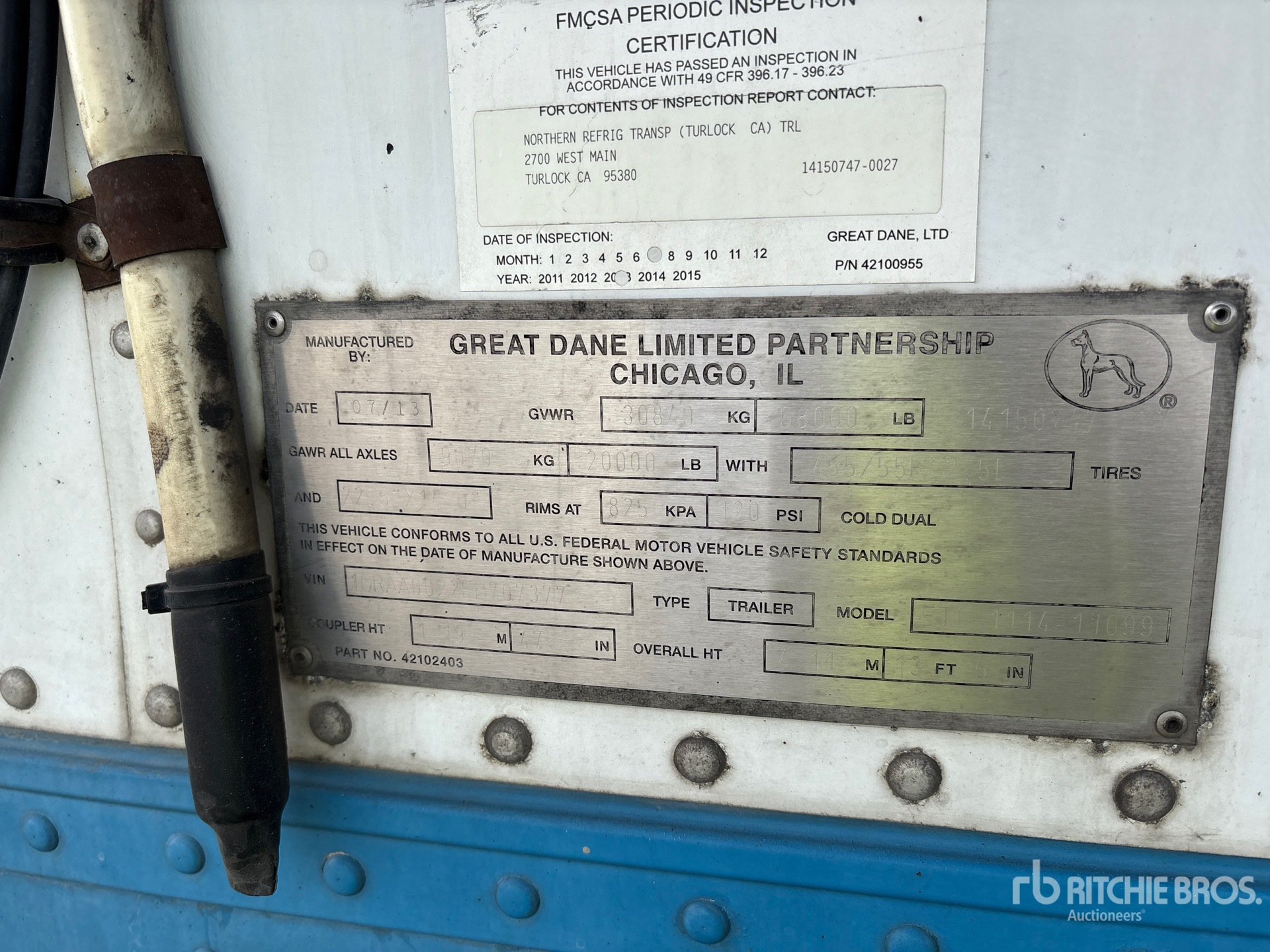2014 Great Dane ETL-1114-11099