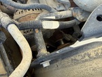 Engine with A/C Compressor