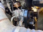 Motor with A/C Compressor