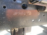 General Appearance with Frame Stamp Serial Number/VIN Photo