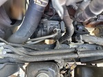 Engine with A/C Compressor
