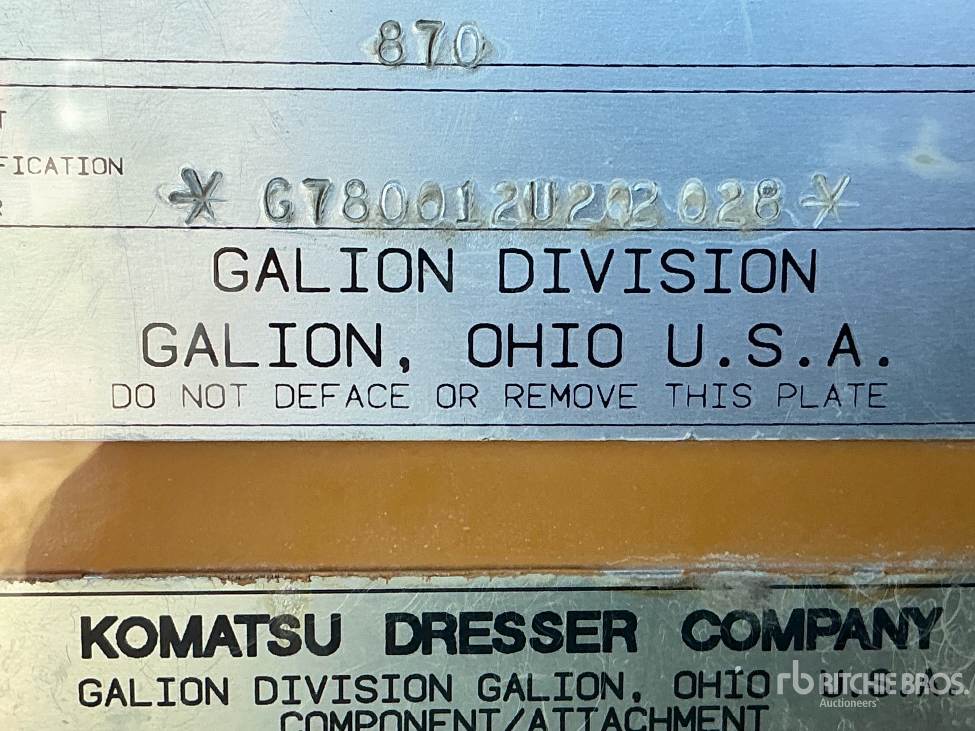 1995 Galion 870