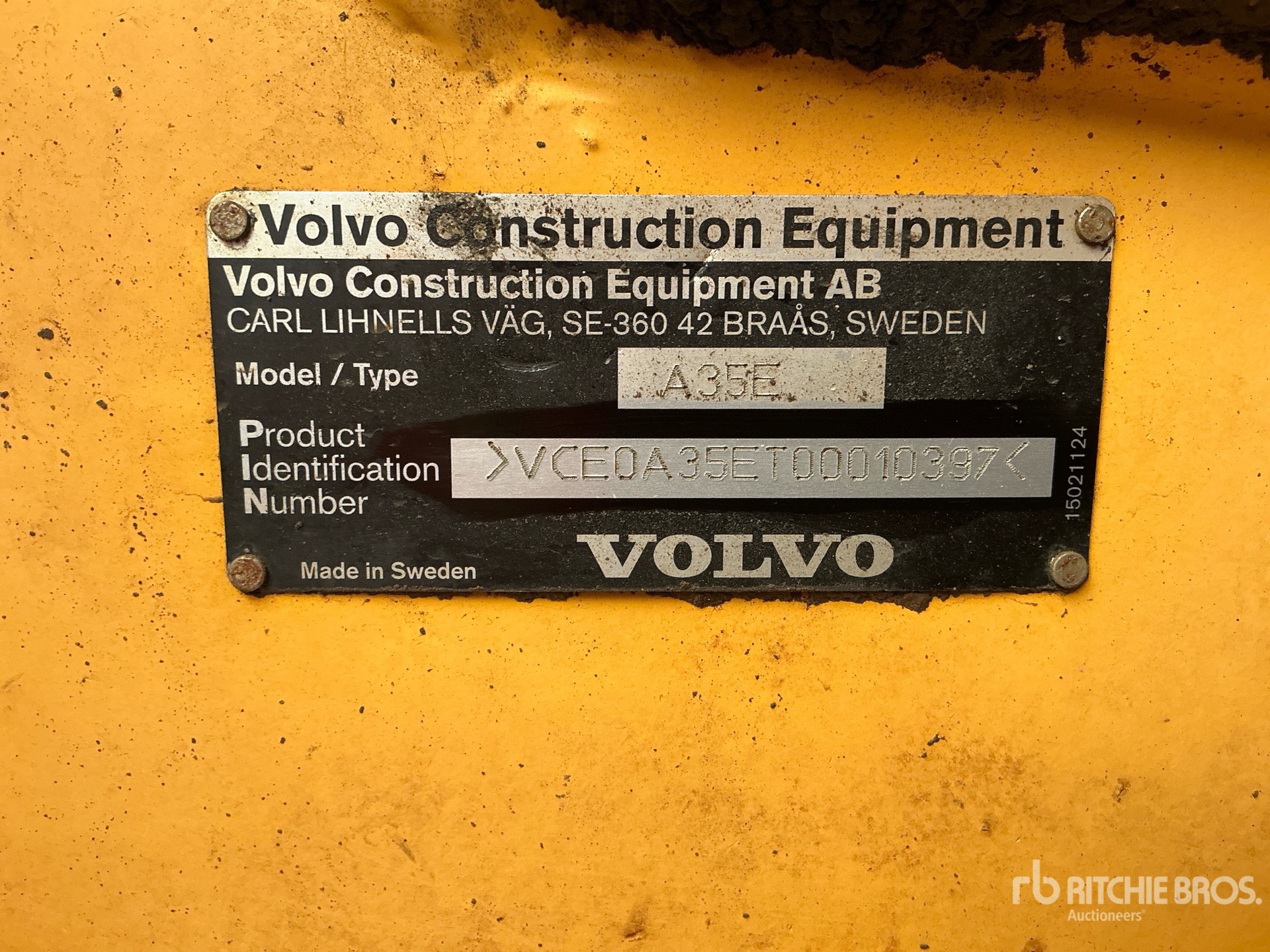 2008 Volvo A35E