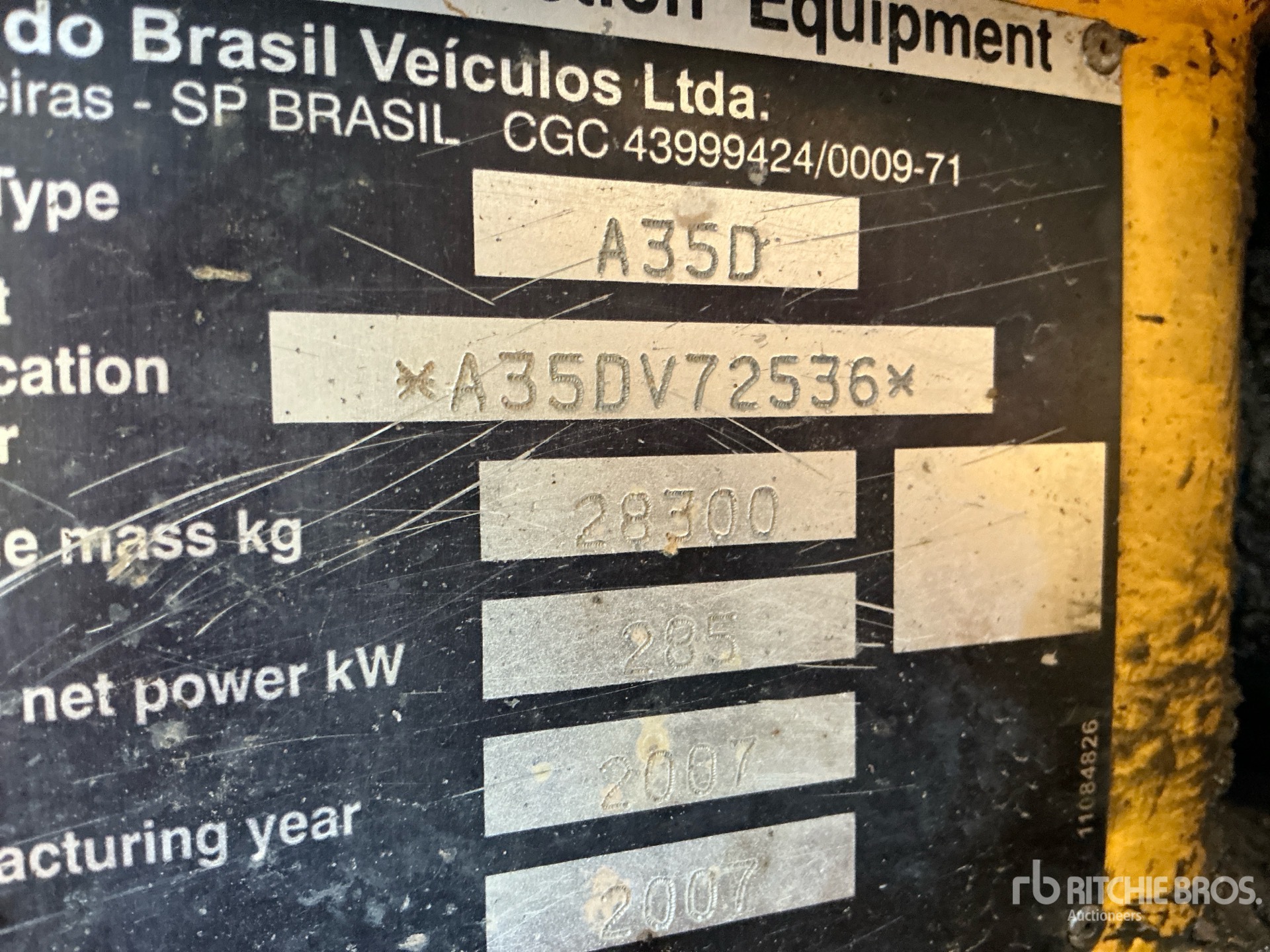 2007 Volvo A35D