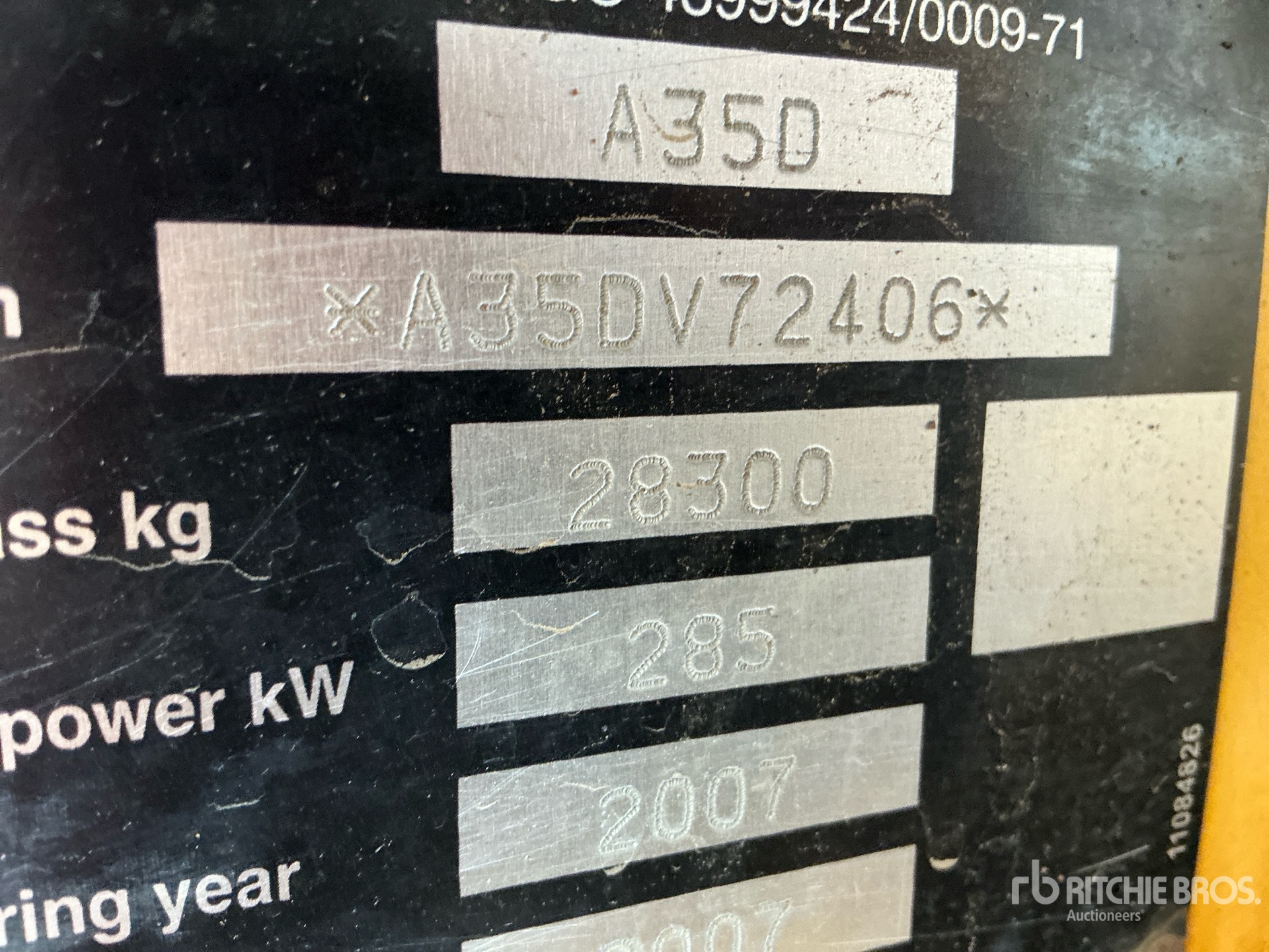 2007 Volvo A35D