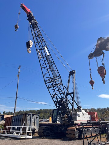 2004 Link-Belt LS238H5 Lattice-Boom Crawler Crane