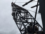 Crane Superstructure with Main Boom Chords
