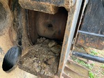 Undercarriage with Left Track Tensioner