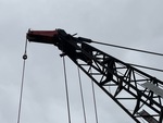 Crane Superstructure with Point Sheaves