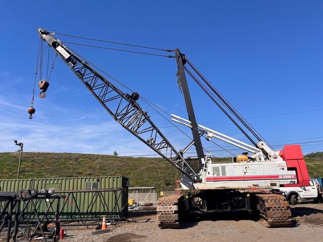 1998 Link-Belt LS238H Lattice-Boom Crawler Crane
