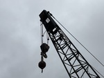 Crane Superstructure with Point Sheaves