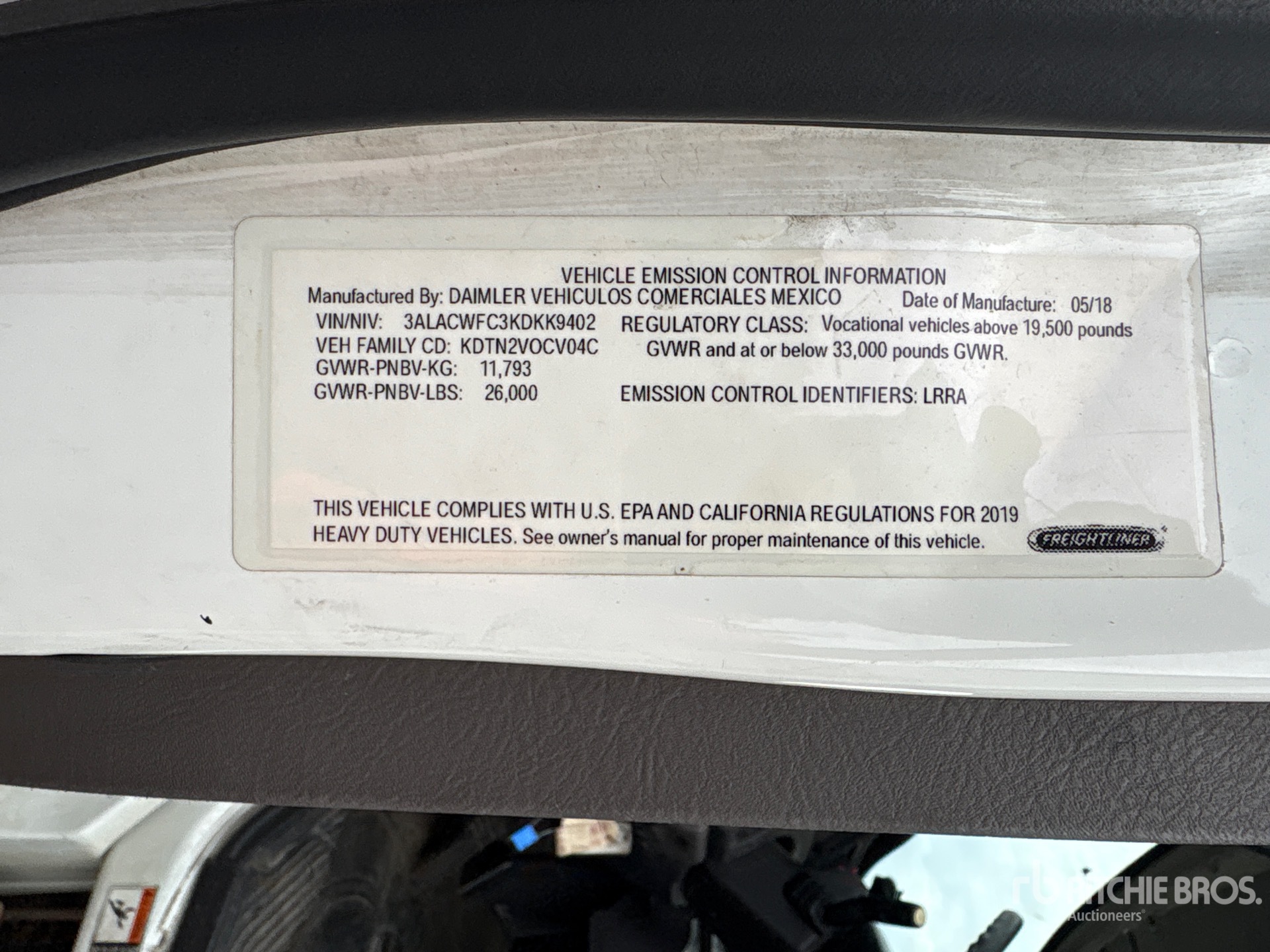 2019 Freightliner M2 106