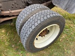 Underbody with Left Rear Drive Tires