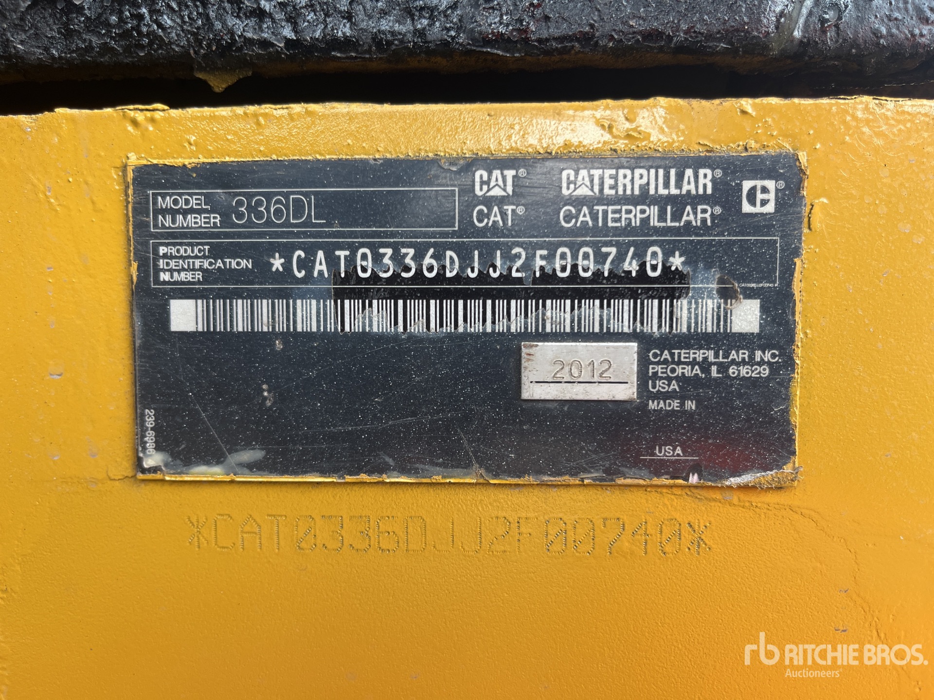 2013 Caterpillar 336DL