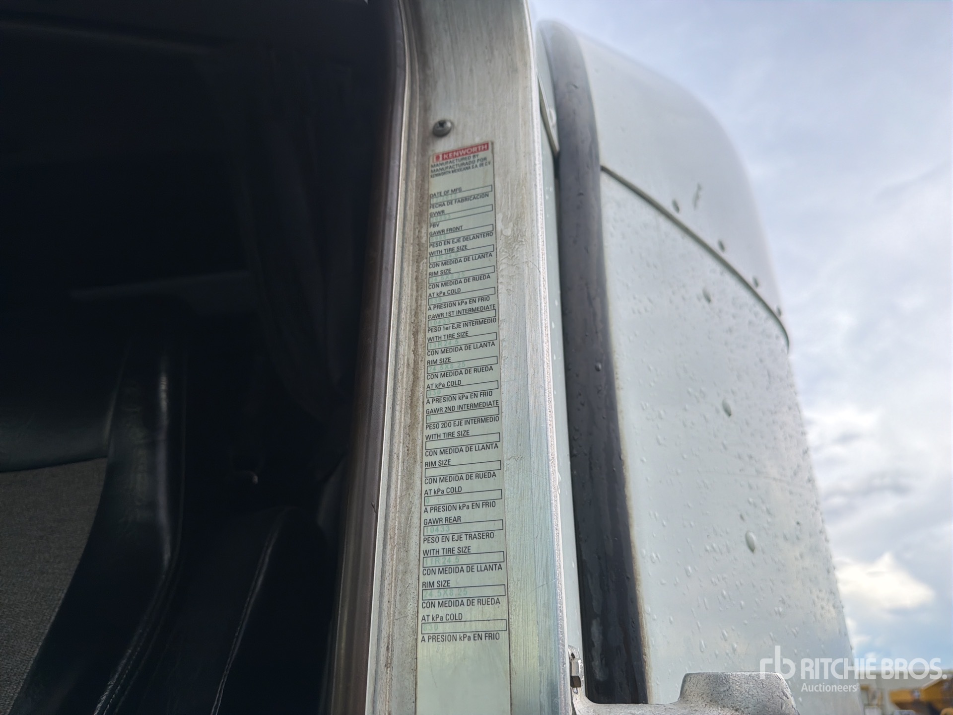 2014 Kenworth T800B