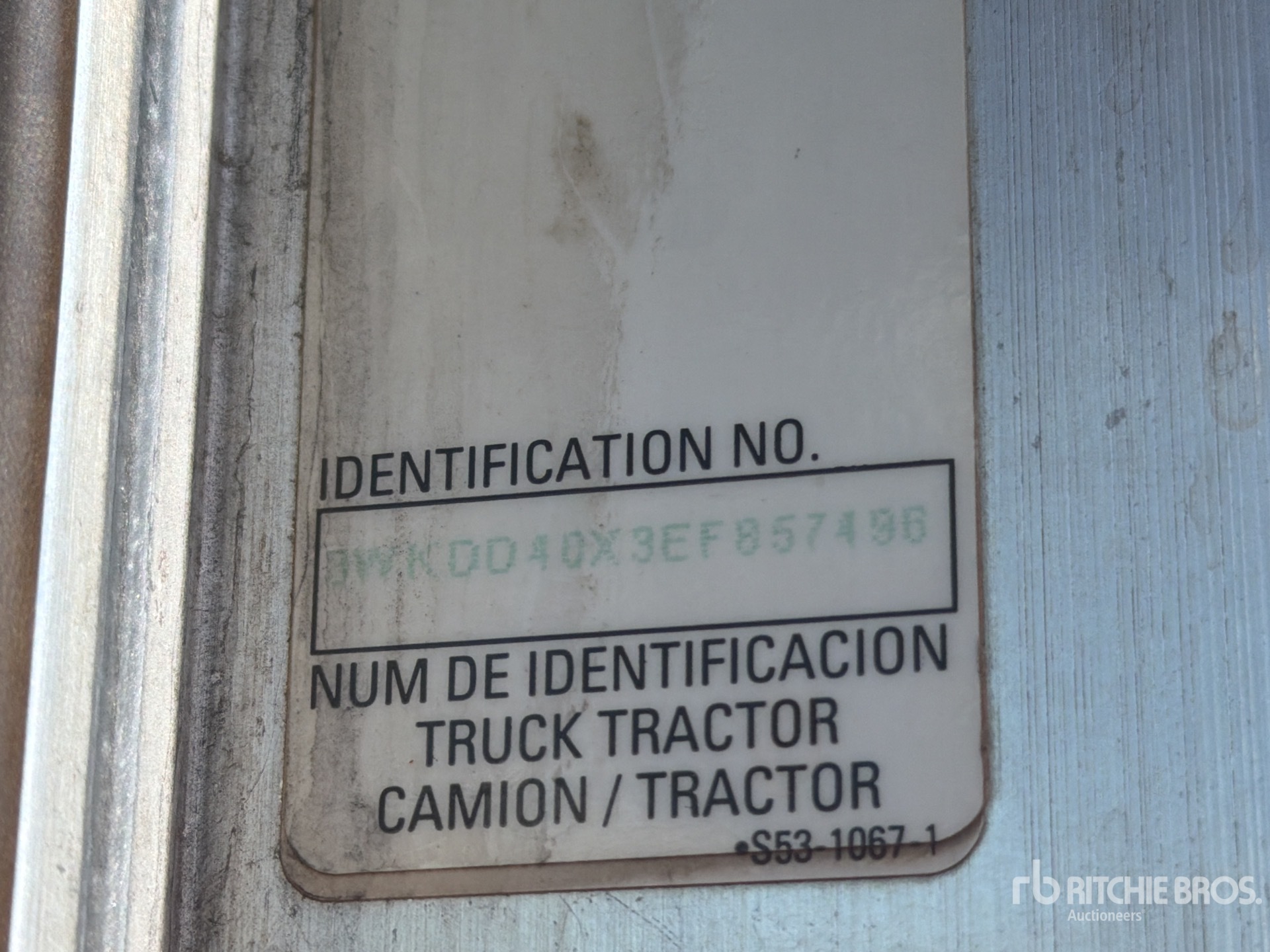 2014 Kenworth T800B