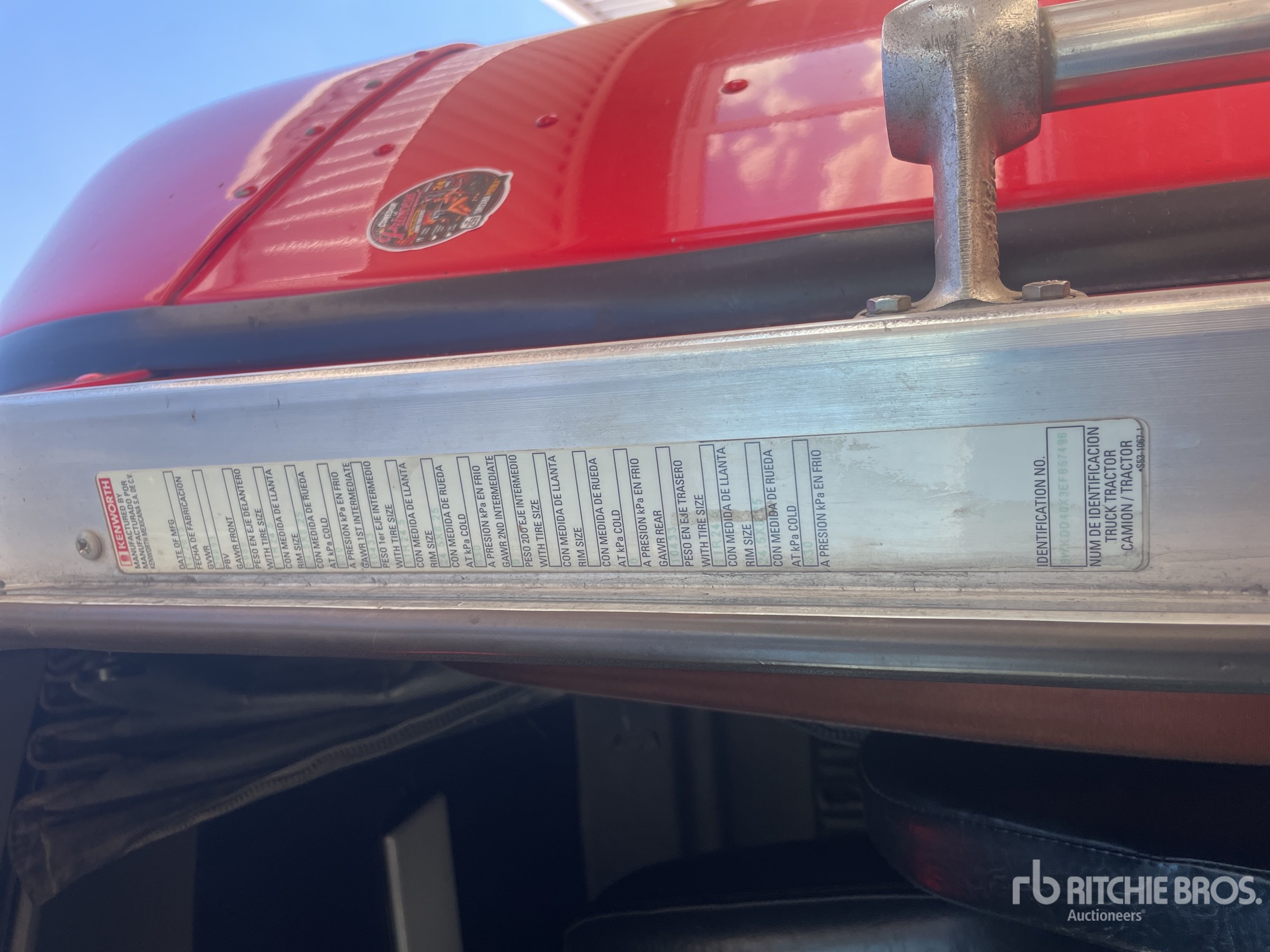 2014 Kenworth T800B