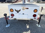 Trailer Chassis with Brake Lights Functional