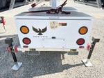 Trailer Chassis with Brake Lights Functional