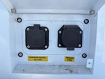 Trailer Chassis with Power Receptacle Functional