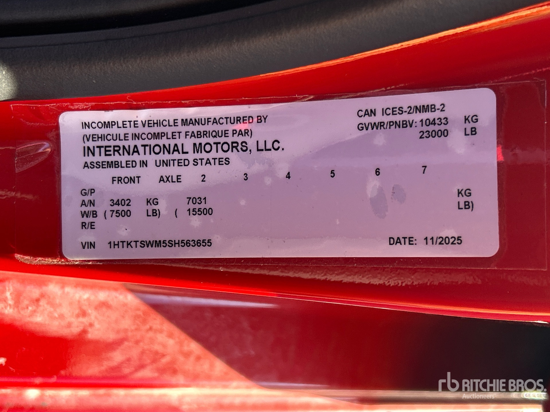 2025 International CV515
