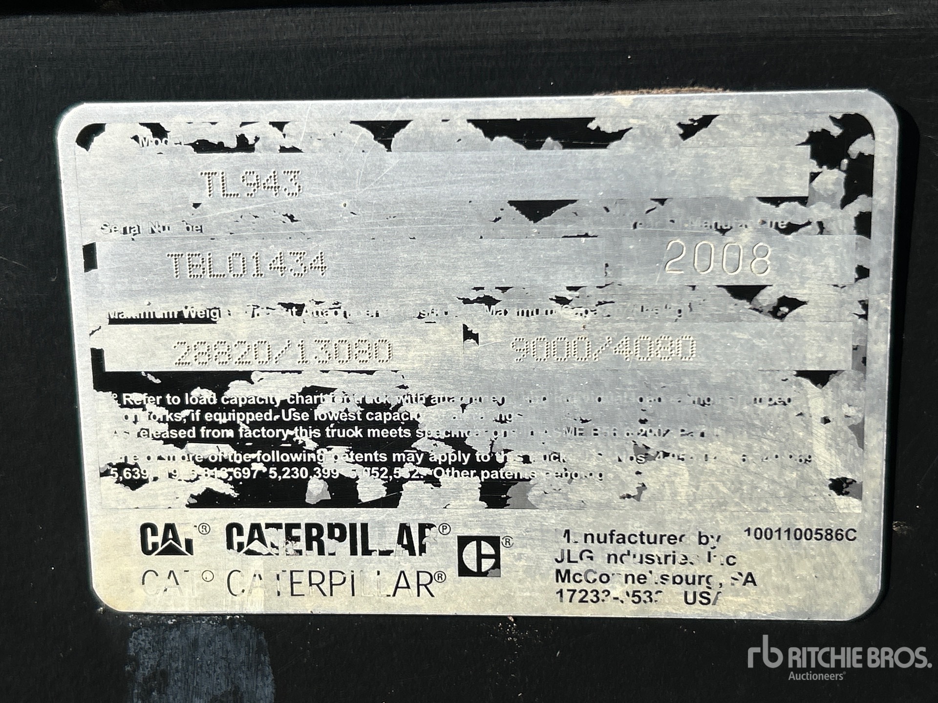 2008 Caterpillar TL943